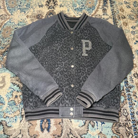 PINK Victoria's Secret Jackets & Blazers - 2013 pink bling varsity jacket